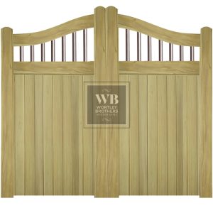 Buxton Omega Wooden Gates