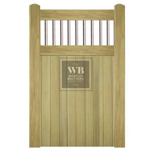 Buxton Straight Wooden Gate
