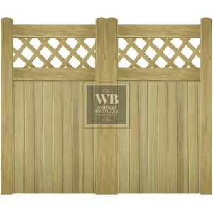 Cambridgeshire Straight Wooden Gates