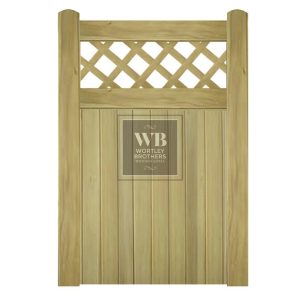 Cambridgeshire Straight Wooden Gate