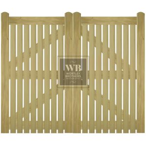 Devonshire Straight Wooden Gates
