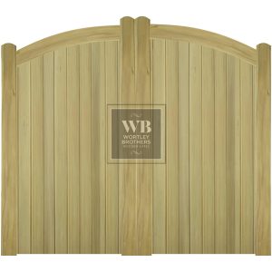 Shrewsbury Bow Wooden Gates