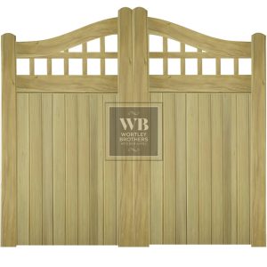 Suffolk Omega Wooden Gates